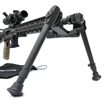 "Field type" carbon+aluminium bipod, height...