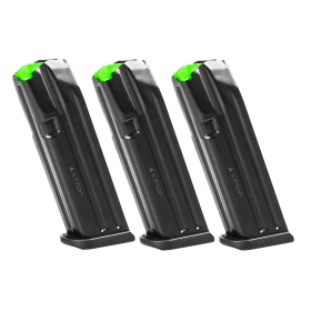 Steel magazine for Glock 17 cal. 9mm, 18 rounds, 3 pcs -...
