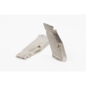 Guancette SpidErgo Gen2 in Ottone per CZ Shadow 2/ SP01/ TS e serie 75, lunghe, medie, nichel - Armanov