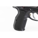 Guancette SpidErgo Gen2 in Ottone per CZ Shadow 2/ SP01/ TS e serie 75, lunghe, medie, matte black - Armanov