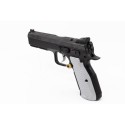 Guancette SpidErgo Gen2 in Ottone per CZ Shadow 2/ SP01/ TS e serie 75, lunghe, medie, matte chrome - Armanov