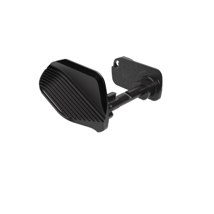 Safety set left wide upper shielded, right flat...