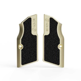 Guancette corte in ottone con Grip Tape per KMR L-02...