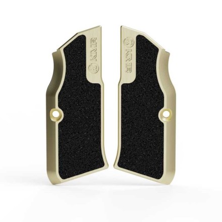 Guancette lunghe in ottone con Grip Tape per...
