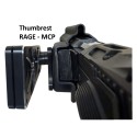Kit Malin BGS holster with EGON IPSC belt attachment for KMR with thumbrest, right hand - X-Ray Parts