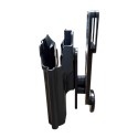 Kit Malin BGS holster with EGON IPSC belt attachment for KMR with thumbrest, right hand - X-Ray Parts