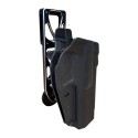 Kit Malin BGS holster with EGON IPSC belt attachment for KMR with thumbrest, right hand - X-Ray Parts