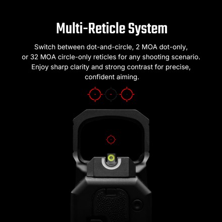 Red Dot Osight SE DPP, multireticolo 2/32MOA -...