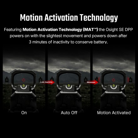 Red Dot Osight SE DPP, multireticolo 2/32MOA -...