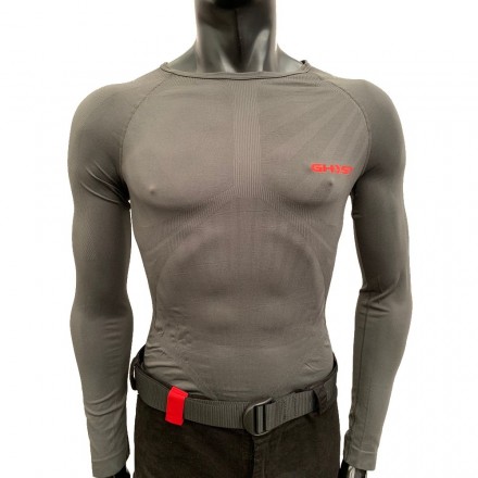 Ghost Performance Long Sleeve shirt grigia