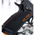 CZ 75 Thin Full Checkered - CZ TSO Inlay & Liner - Lok Grips
