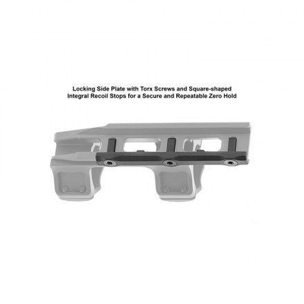Supporto FDE Ultraleggero offset ottiche da 30mm - Picatinny - UTG
