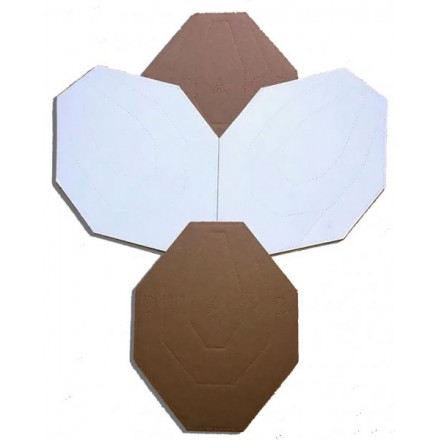 IPSC Micro Classic Target (40%) white back