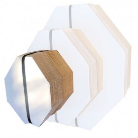 IPSC Micro Classic Target (40%) white back 2
