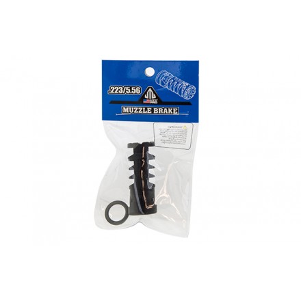 UTG PRO® AR15 Muzzle Brake, .223/5.56, 1/2"X28, 2.25" Length