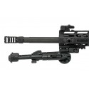 UTG PRO® AR15 Muzzle Brake, .223/5.56, 1/2"X28, 2.25" Length