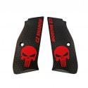 Palm Swell Roughnecks Grips Shadow 2 engraved "CZ Shadow" & "2" - Lok Grips
