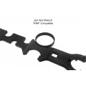 UTG AR15/AR308 Armorer's Multi-Function Combo Wrench