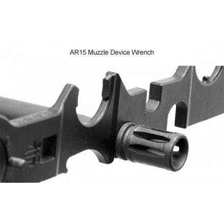 UTG AR15/AR308 Armorer's Multi-Function Combo Wrench