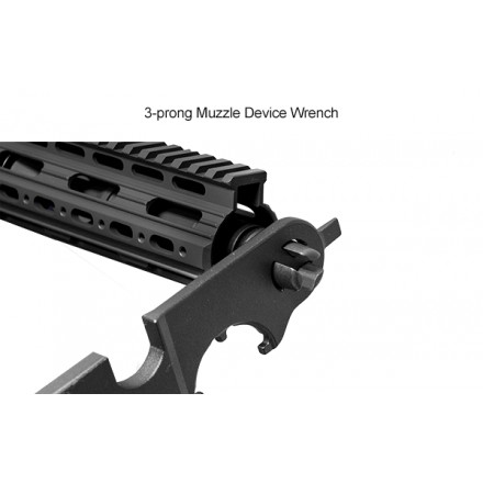 UTG AR15/AR308 Armorer's Multi-Function Combo Wrench