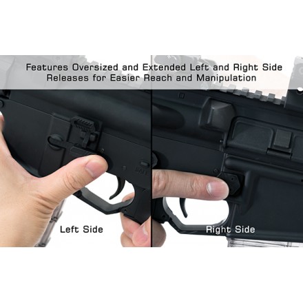 AR15 Lower Upgrade Kit, Matte Black  - UTG