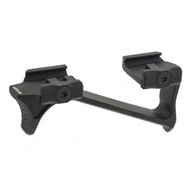 Ultra Slim Angled Foregrip, Picatinny, Nero opaco - UTG