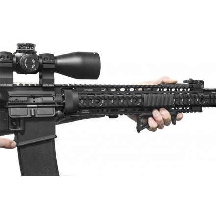 Ultra Slim Angled Foregrip, Picatinny, Nero opaco - UTG
