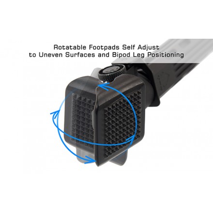 Bipiede, Big Bore Full Stability, 9"-14" Center Height - UTG