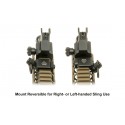UTG Low-Pro Picatinny-mount Angled QD Sling Swivel Adaptor