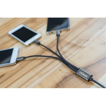 Cavo per ricarica USB 3-IN-1 - DORR