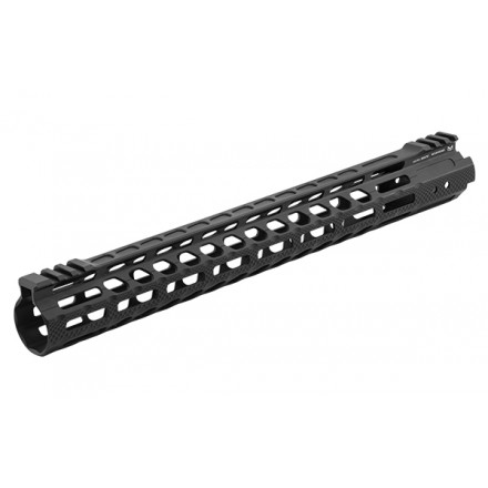 Handguard 15" Ultra Slim, Free Float, Black - UTG