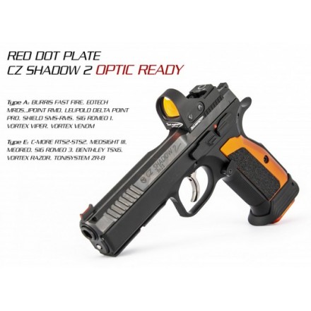 Red Dot monut for CZ Shadow 2 OPTIC READY - Toni System
