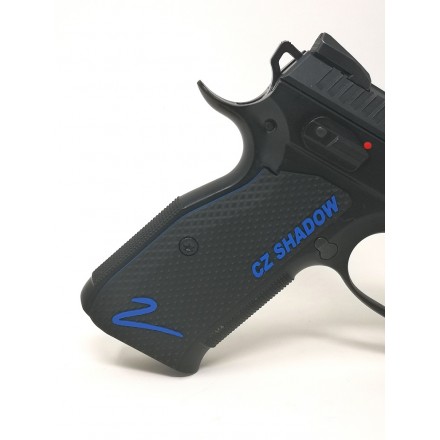 THIN ROUGHNECK Grips Shadow 2, Inlay & w/Liner - Lok Grips