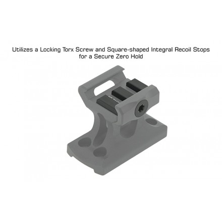 UTG Super Slim T1 Mount, Lower 1/3 Co-witness - UTG