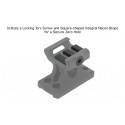 UTG Super Slim T1 Mount, Lower 1/3 Co-witness - UTG