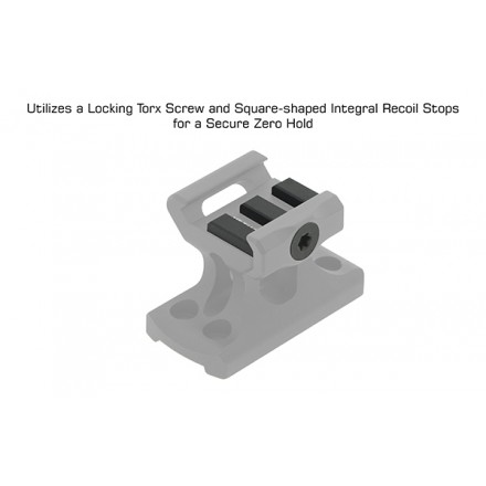 UTG Super Slim T1 Mount, Absolute Co-witness - UTG