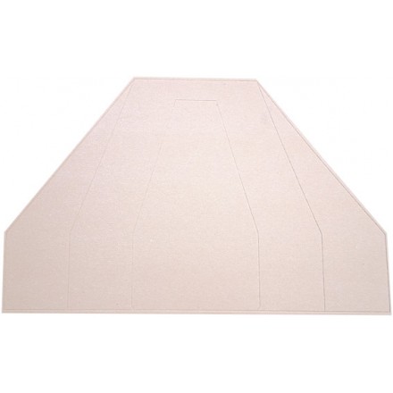 IPSC Waterproof Half Target 50 pz. (Paper) - Nordic Target