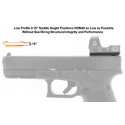Piastrina Red Dot SuperSlim RDM20, per Glock - UTG