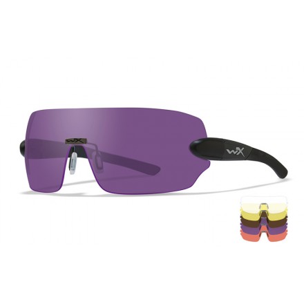 Wiley X Detection, Matte Black Frame, 5 lens
