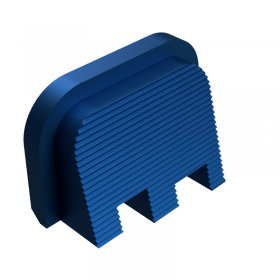 CZ P-10 corrugated cover plate ALU - CZ