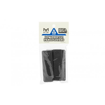 Cover a Pannello M-LOK a Profilo Basso, 3.15" Nero, pack da 4 - UTG