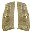 Palm Swell GridLOK Grips Shadow 2 (Brass), texture Aggressive - Lok Grips