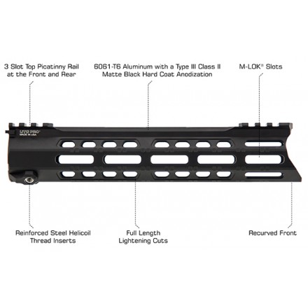 Handguard Forerunner 10" M-LOK® Free Float - UTG PRO