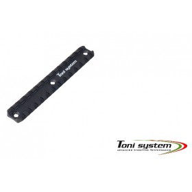 Slitta Picatinny corta (per tubi astina ToniSystem) - Toni System