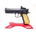 Palm Swell GridLOK Grips Shadow 2 (Brass), texture Aggressive - Lok Grips