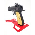 Palm Swell GridLOK Grips Shadow 2 (Brass), texture Aggressive - Lok Grips