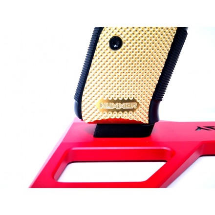 Grips For CZ 75 SP01 Shadow / Shadow 2 DotMatrix Ergo, Brass - Kummer