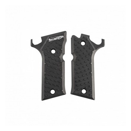 Guancette Alluminio per Beretta 92X Performance, Vibram Grip - Toni System