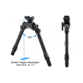 UTG PRO TBNR Bipod, 8.5"-11" Center Height, Picatinny - UTG PRO 2