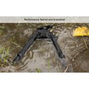UTG PRO TBNR Bipod, 8.5"-11" Center Height, Picatinny - UTG PRO